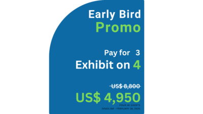 Early Bird Promo - 4th Event for FREE!